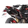 QD Exhaust Tricone Ti and Carbon & DARK MATTER Slip-ons for the Ducati Hypermotard 698 Mono